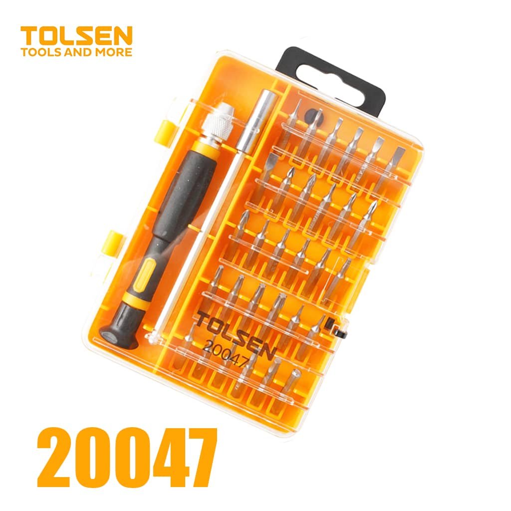 Kit Tourneveis Precision 32Pcs TOLSEN 20047 – Yamcoo