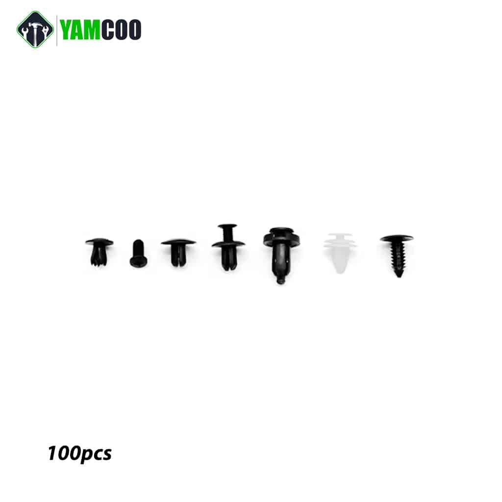 Lot De 50 Clips De Fixation Pour Voiture - Noirs, Compatibles Mercedes, VW, Seat - Références 2019900050, 51711958025