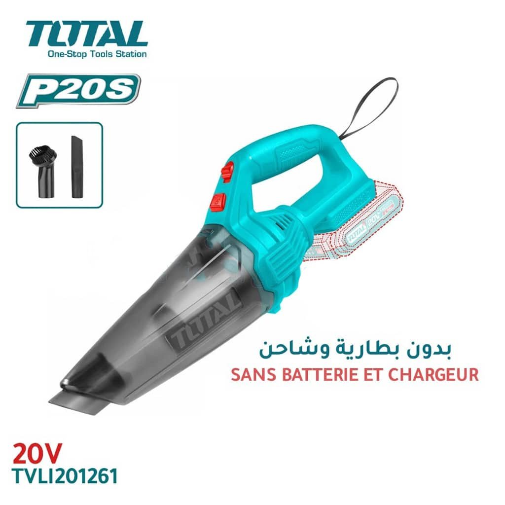 Meuleuse d'angle 20V sans fil batterie non incluse - TOTAL - Mr Bricolage