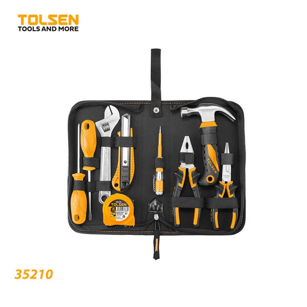 Lot De 11 Outils Électroportatifs TOLSEN MP20 Moteur Brushless + Batterie + Sac
