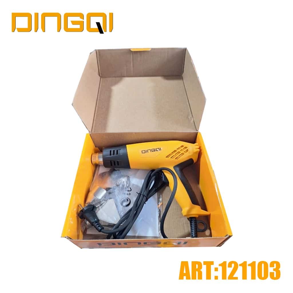 décapeur thermique (pistolet à air chaud) 1,8 m 2000 W DINGQI ART121103