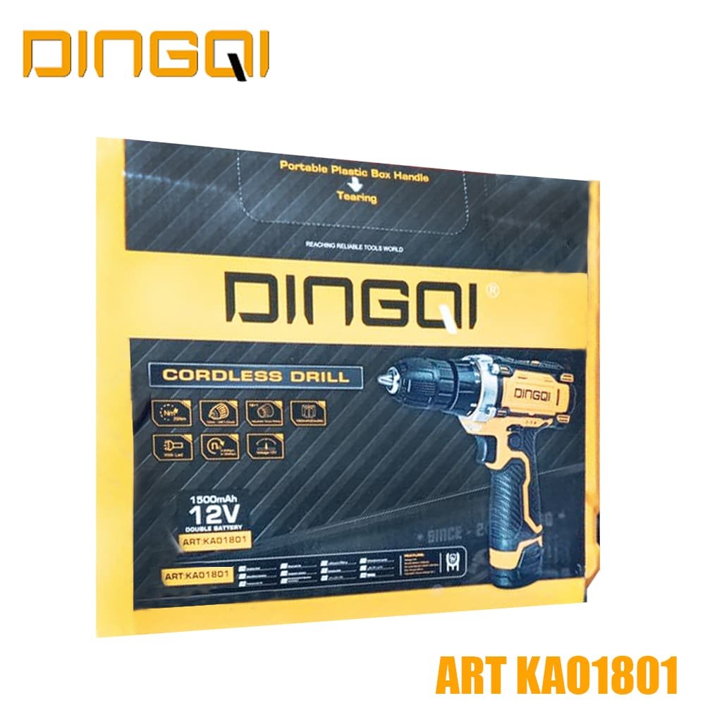 perceuse sans fil DINGQI12V  ART KAO1801