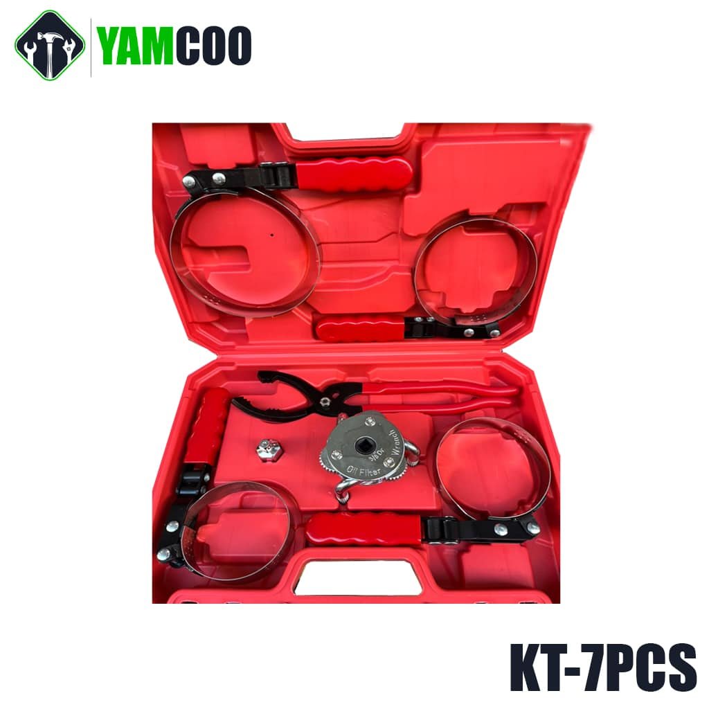 Kit de clés pour filtre à huile 7pieces KT-7PCS
